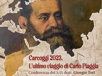 Carcoggi 2023. L’ultimo viaggio di Carlo Piaggia